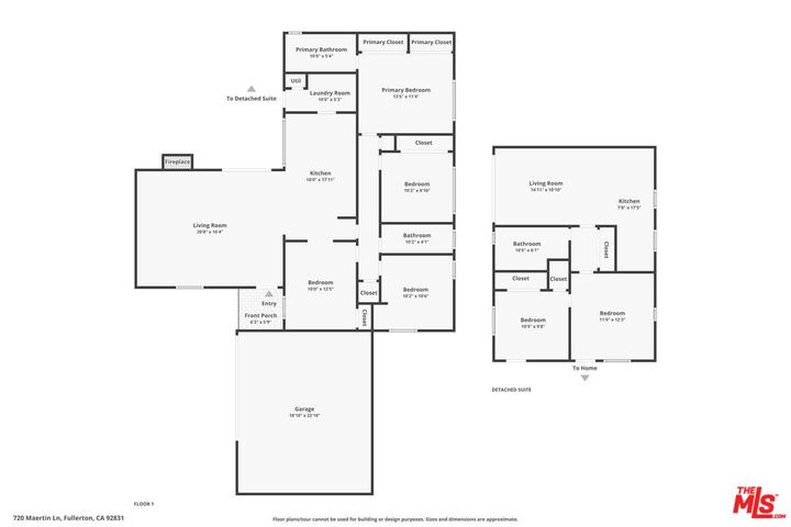Property Photo: 720 Maertin Ln CA 92831