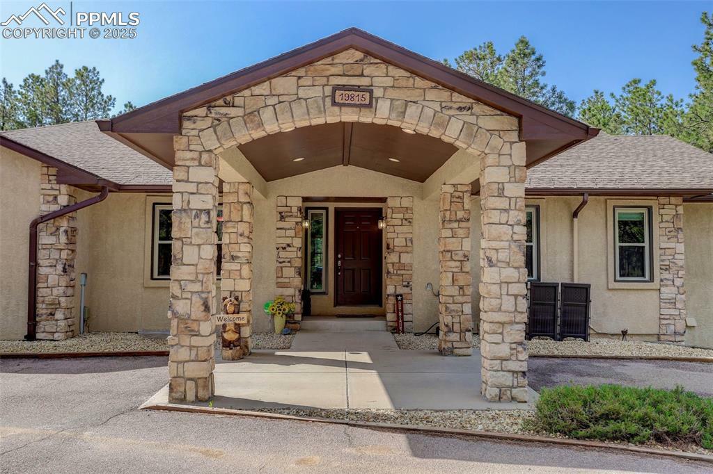 Property Photo: 19815 E Elk Creek Drive CO 80908