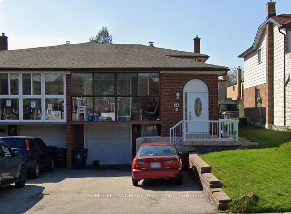 Property Photo: 74 Baroness Crescent Main &Amp Bsmt ON M2J 3K6