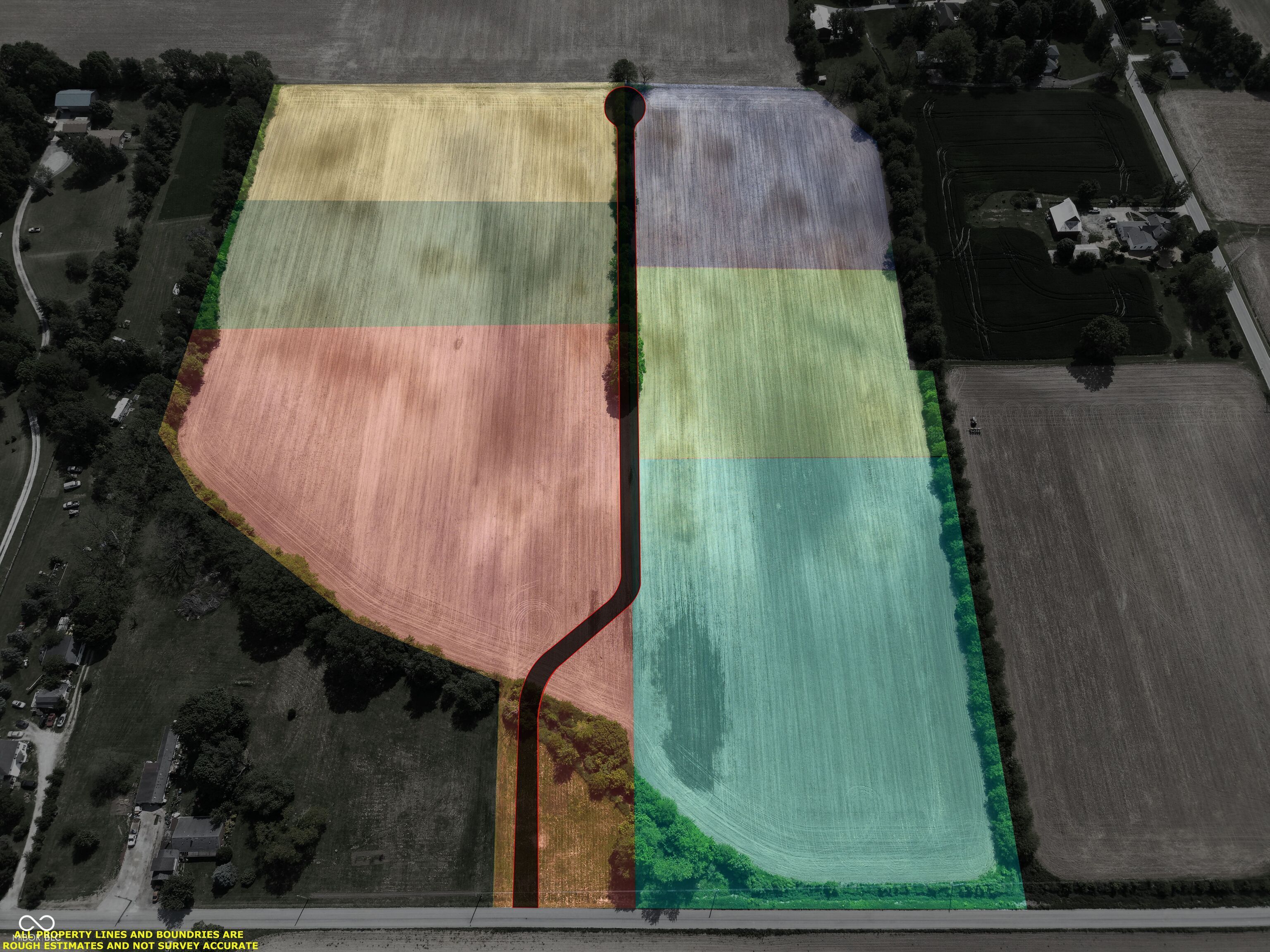 Property Photo: 10201 - Lot 1 N Alford Road IN 46040