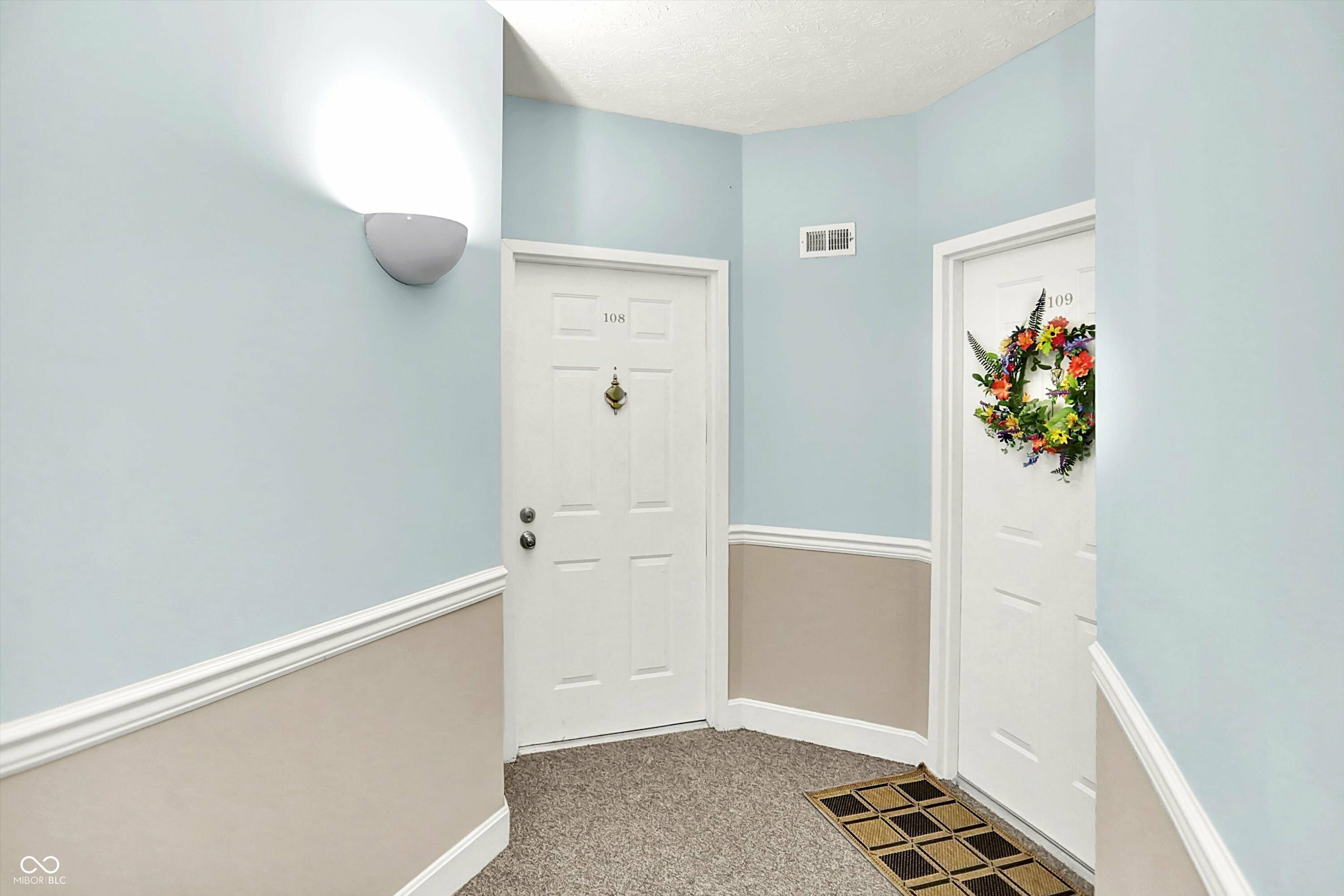 Property Photo: 8720 Yardley Court 108 IN 46268