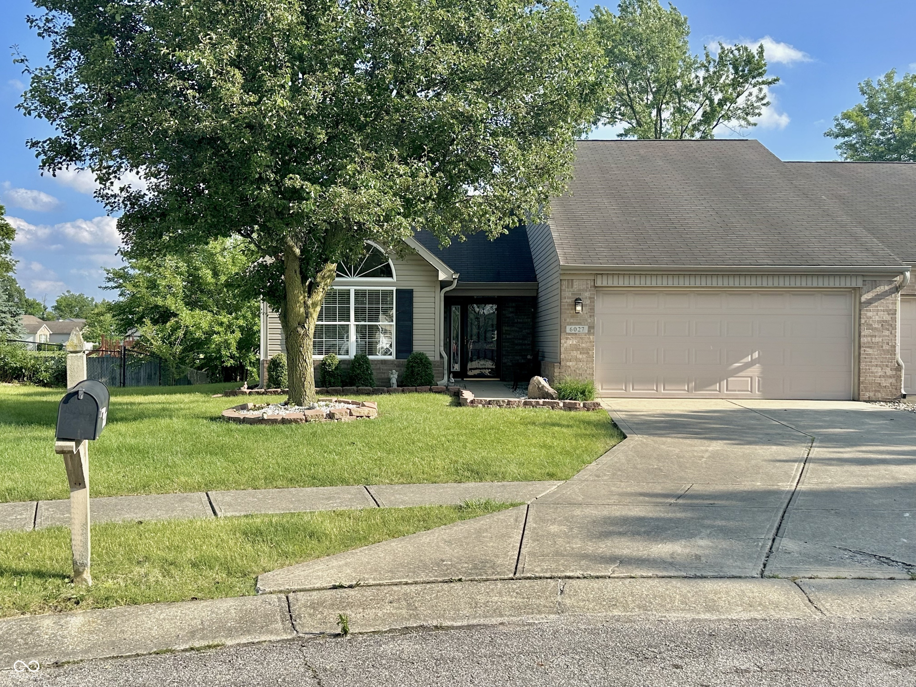 Property Photo: 6027 Crystal View Drive IN 46237