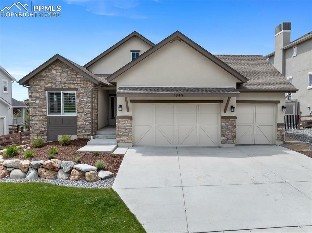 Property Photo: 1849 Clayhouse Drive CO 80921
