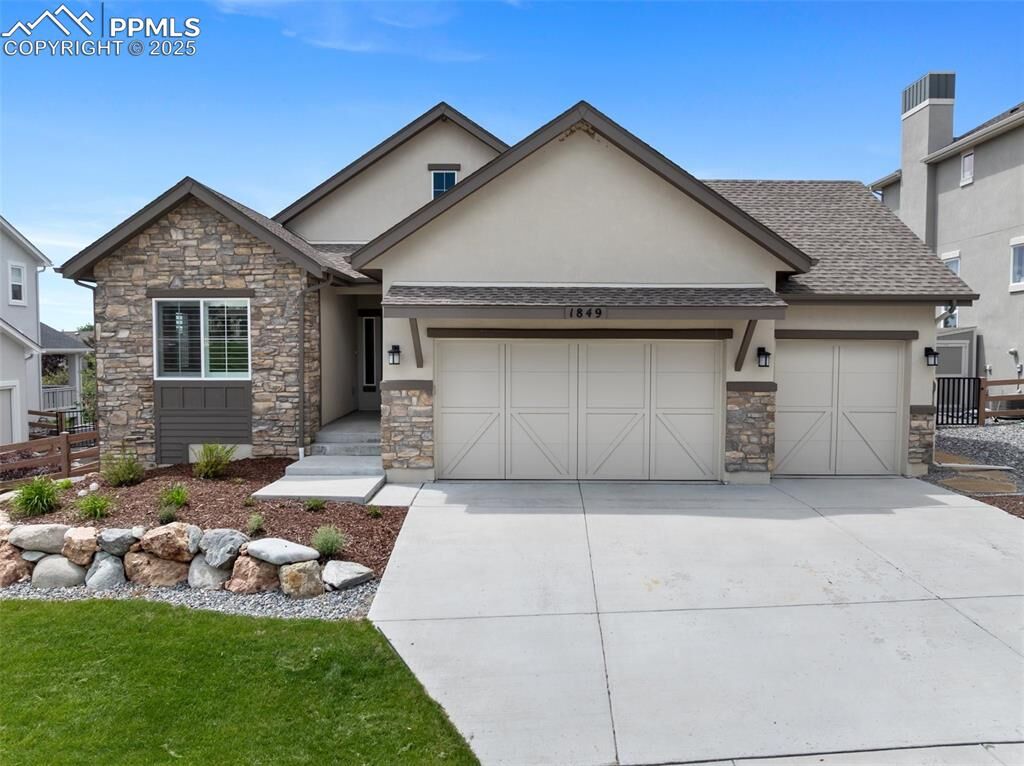 Property Photo: 1849 Clayhouse Drive CO 80921