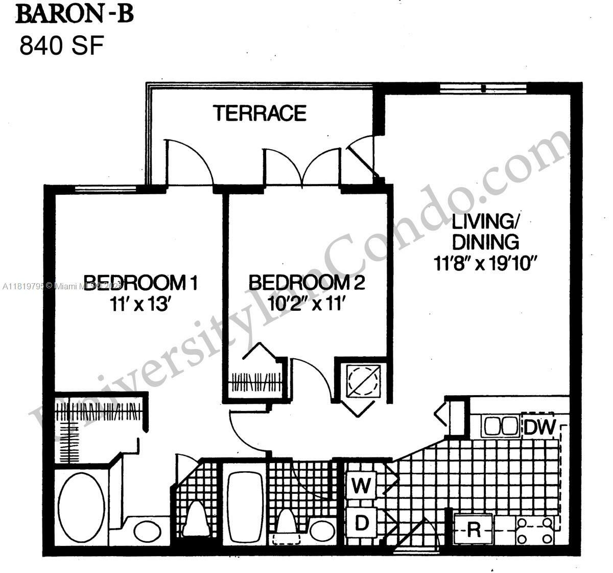 Property Photo:  1280 S Alhambra Cir 1308  FL 33146 