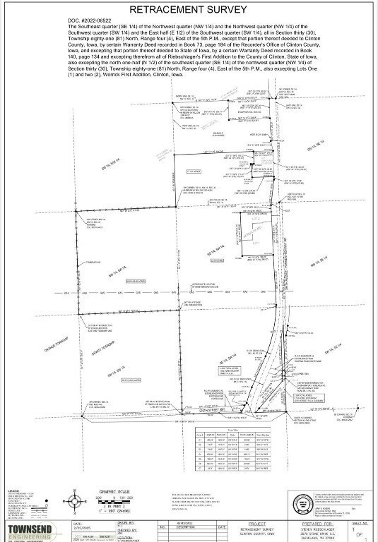 Property Photo: 285th St/Old Hwy 61 IA 52742