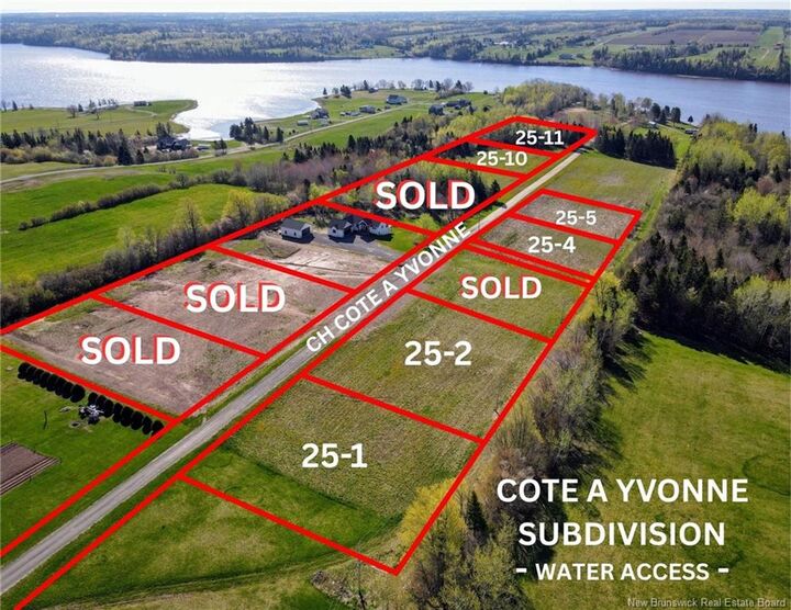 Property Photo:  Lot 25-10 Cote A Yvonne Road  NB E4S 4H1 