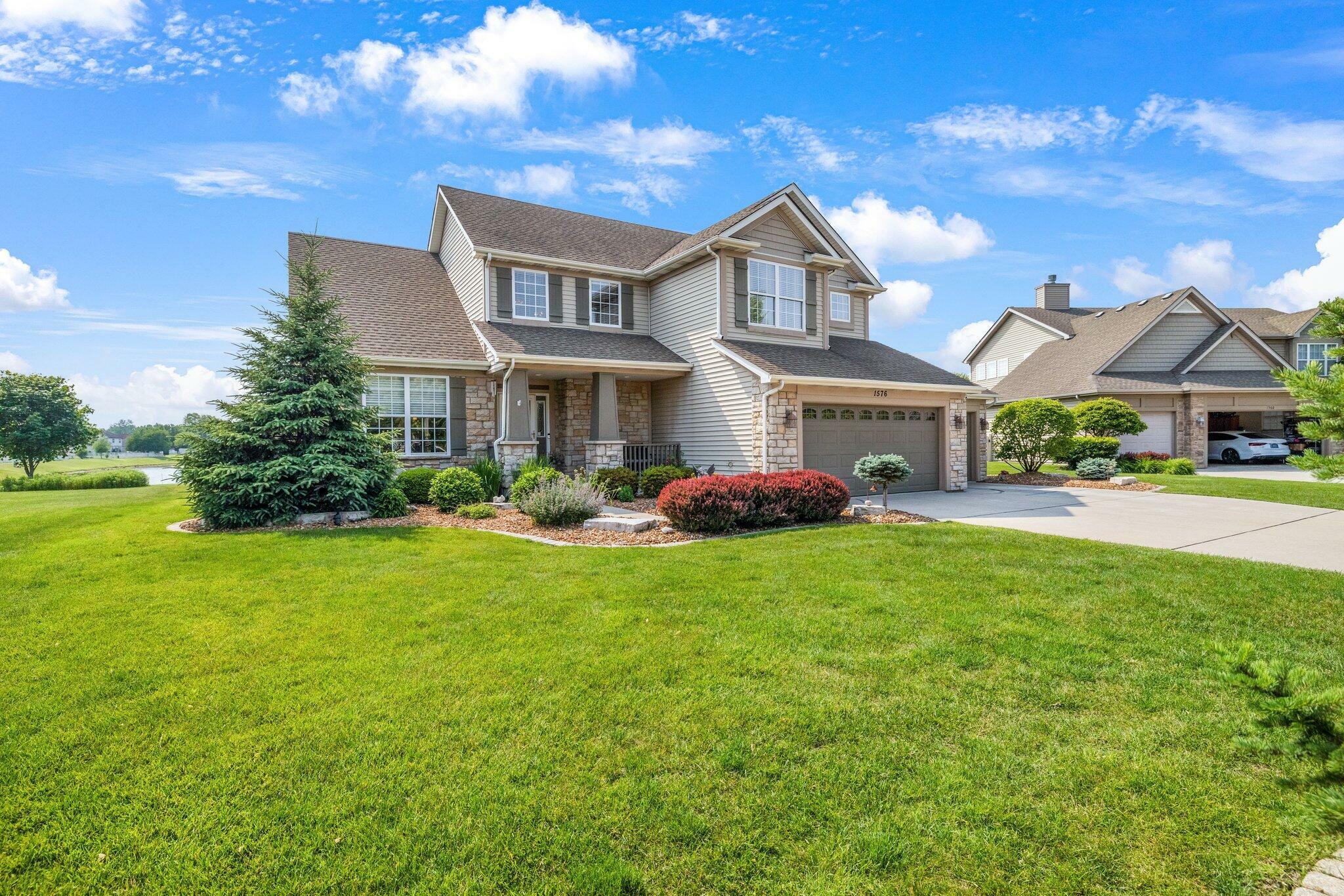 Property Photo: 1576 Hearthstone Court IN 46311