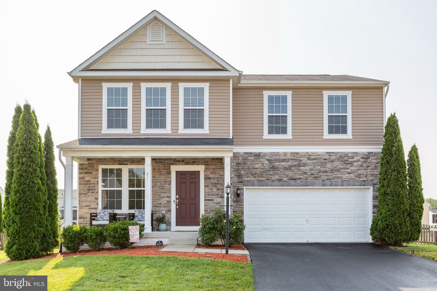 Property Photo: 27 Hopkins Branch Way VA 22406