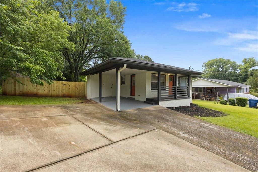 Property Photo: 1553 McCallie Boulevard NW GA 30318