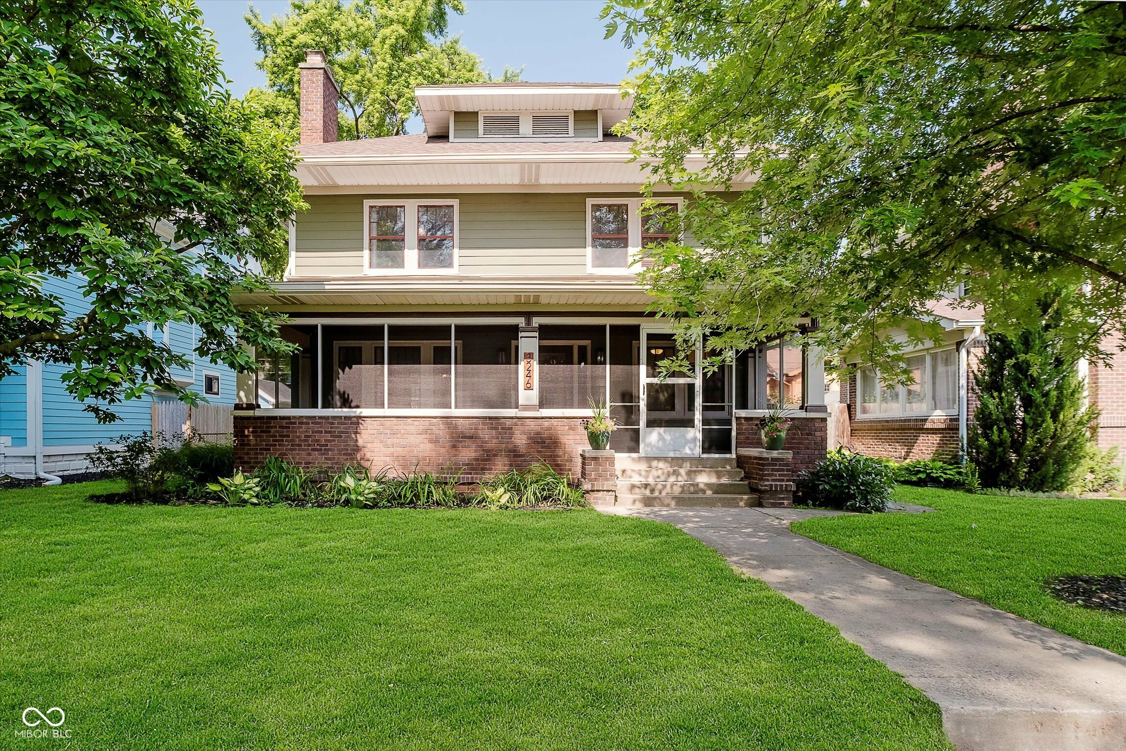 Property Photo: 3246 N New Jersey Street IN 46205