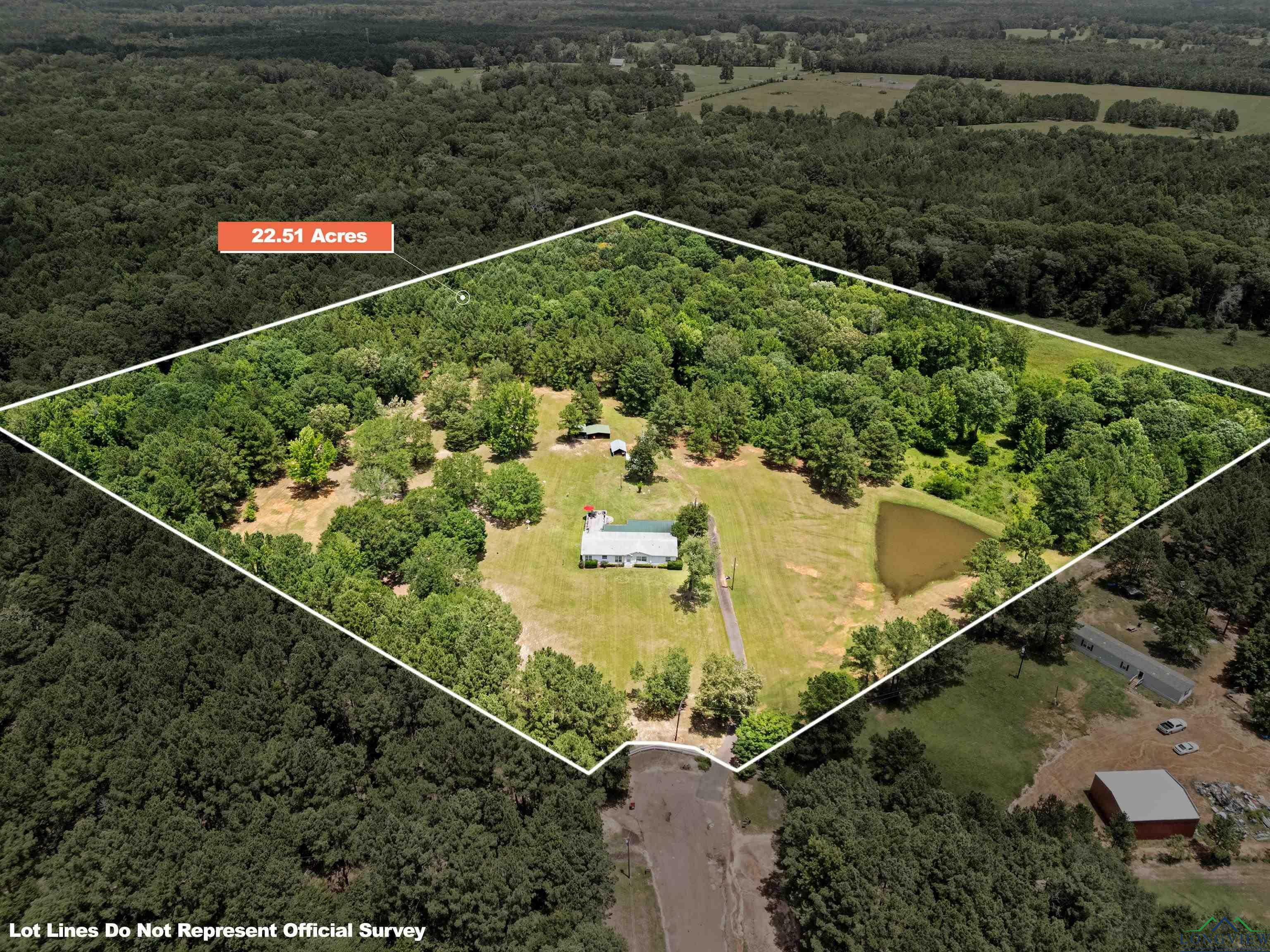 Property Photo: 255 Woodlawn Hills Jefferson For Mail Delivery TX 75672