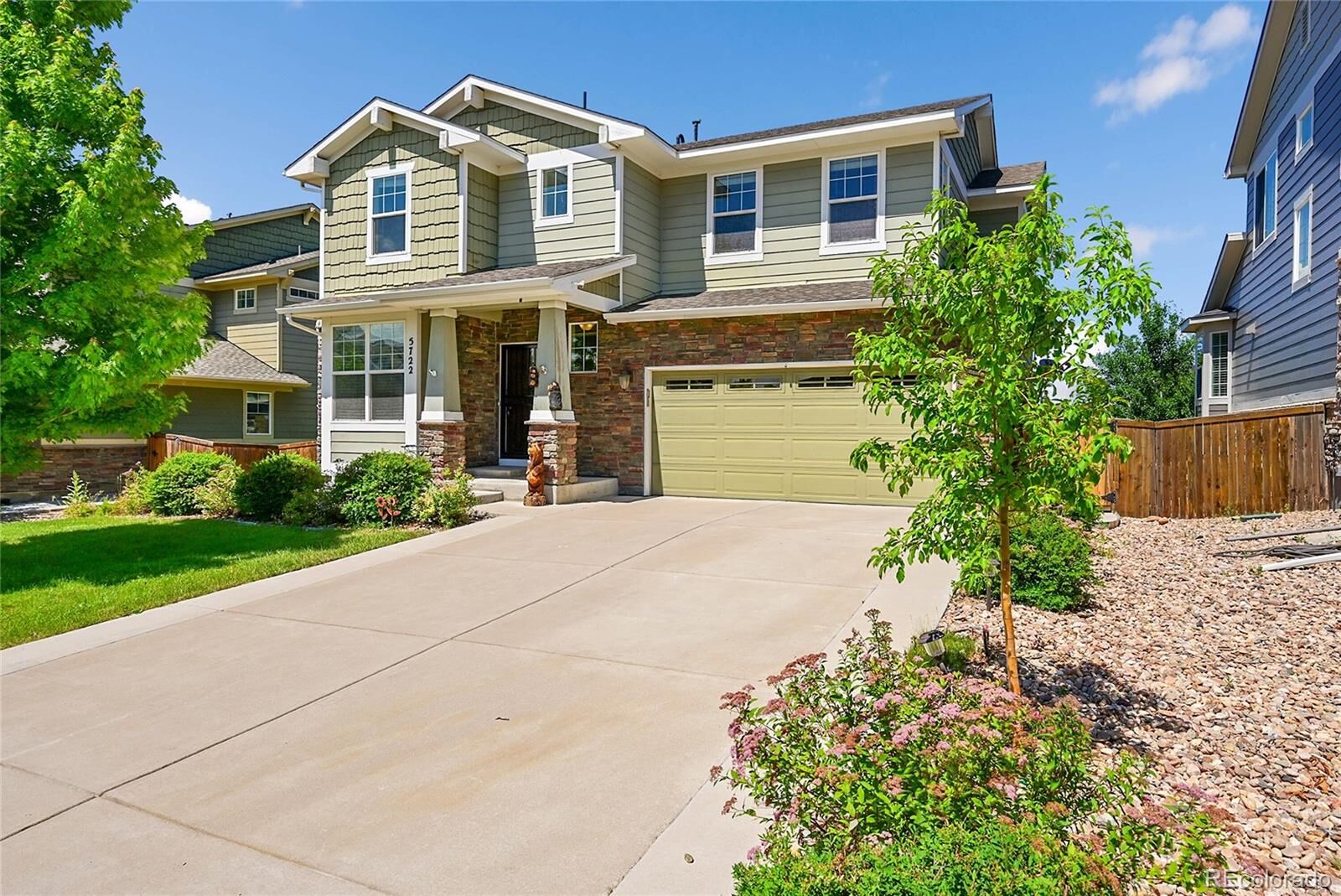 Property Photo:  5722 S Flat Rock Way  CO 80016 