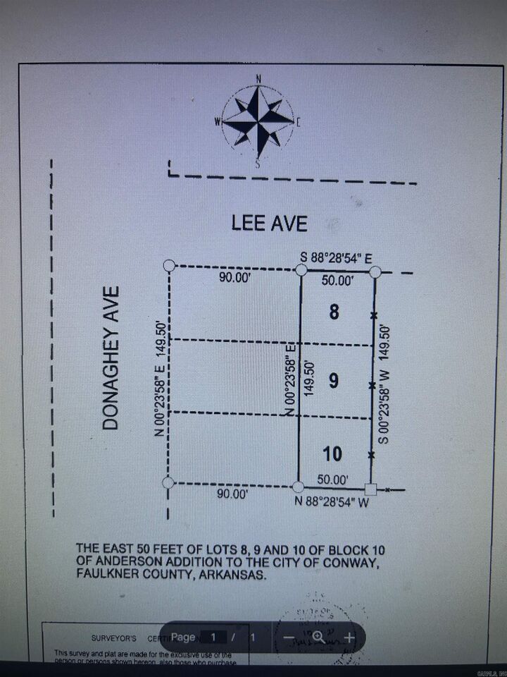 Property Photo: 1212 Donaghey Ave. AR 72034