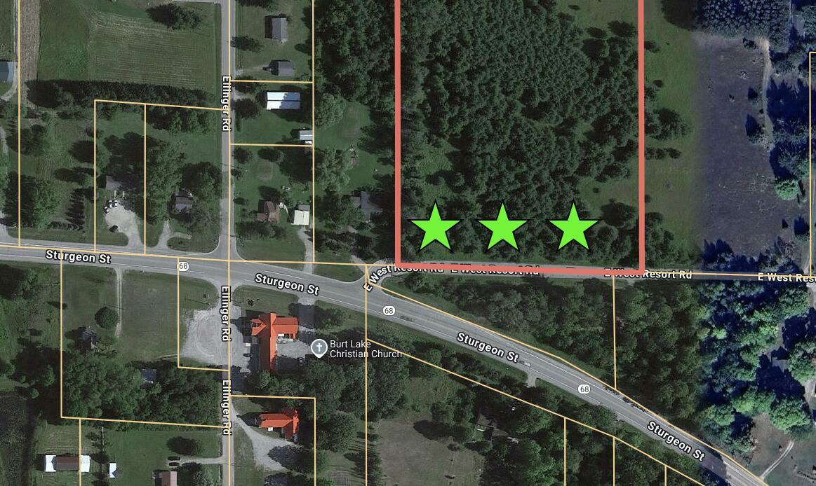 Property Photo: Lot 2 E West Resort Road MI 49706