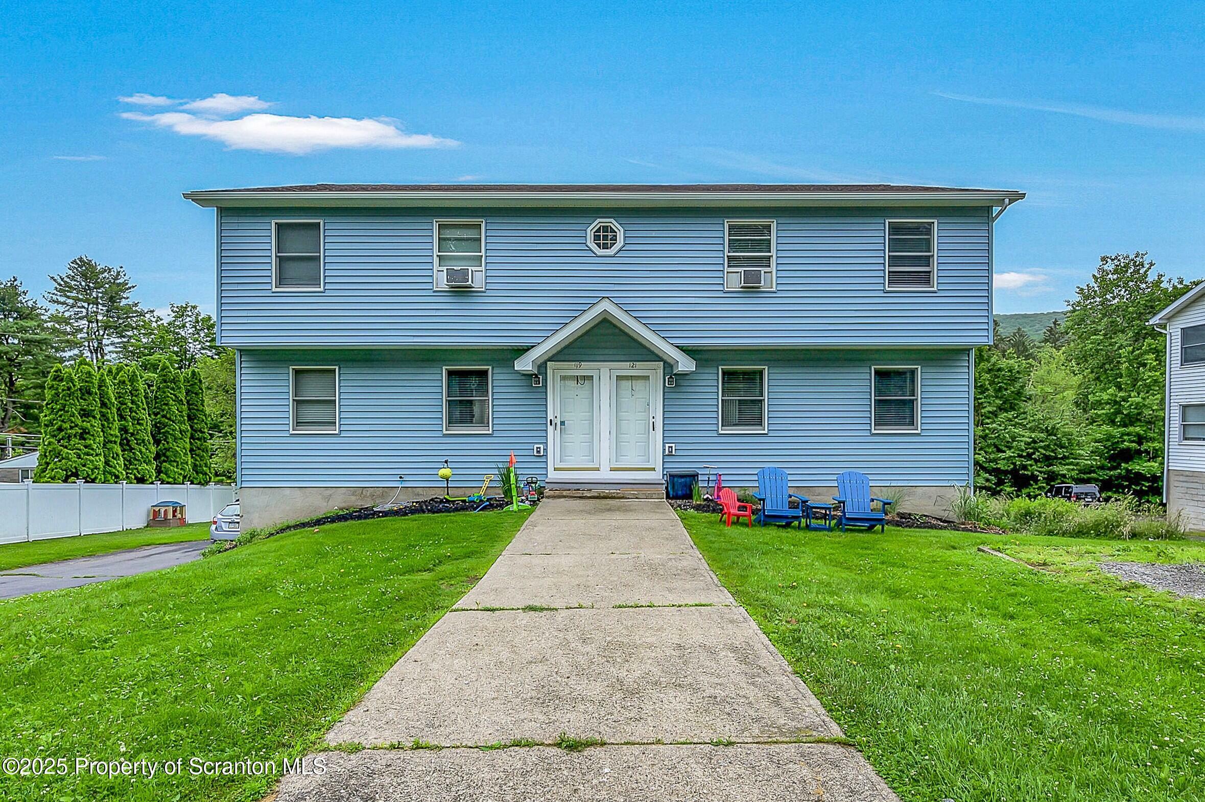 Property Photo:  119 121 Fern Way  PA 18411 