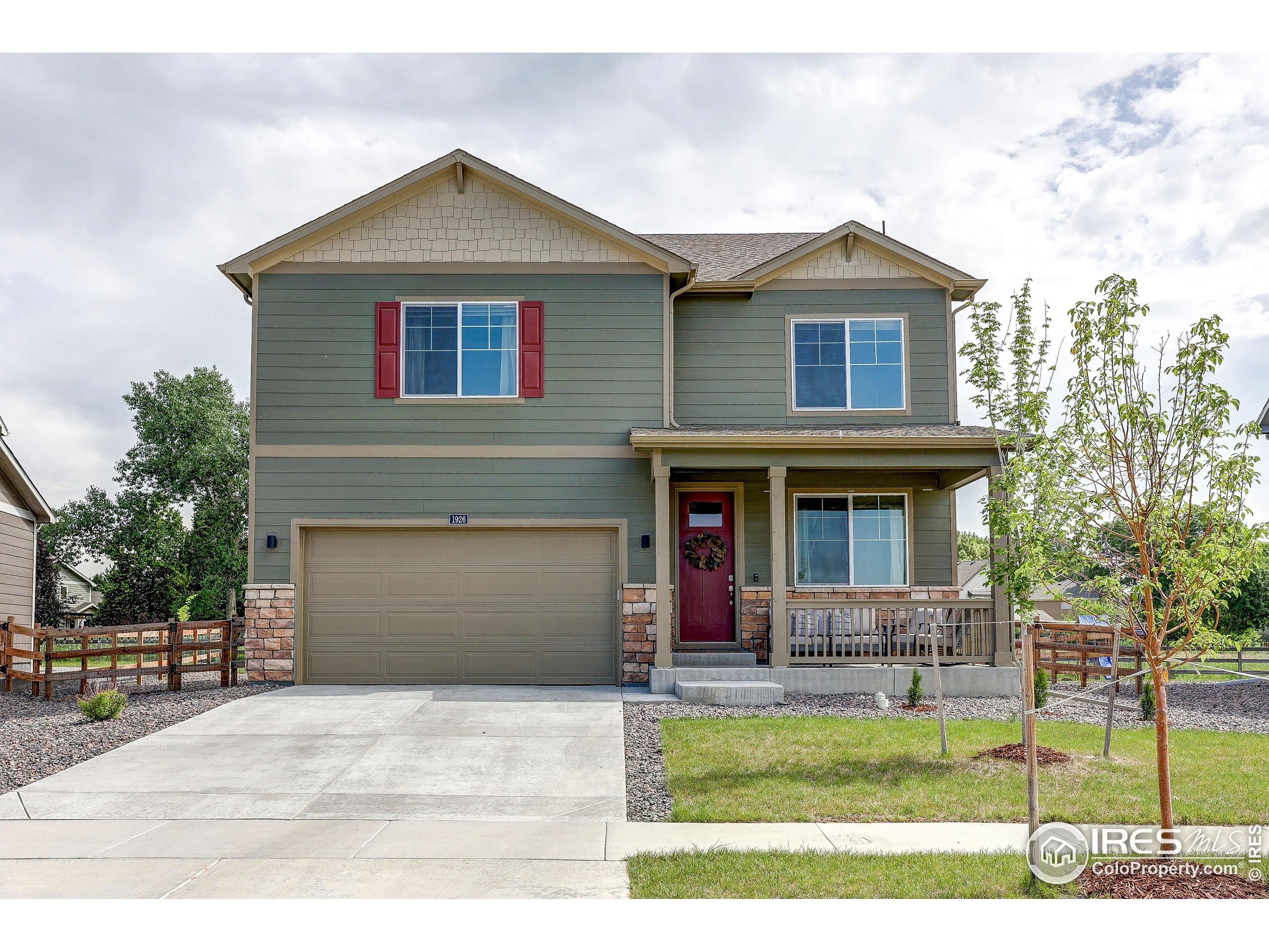 Property Photo: 1926 Floating Leaf Dr CO 80528
