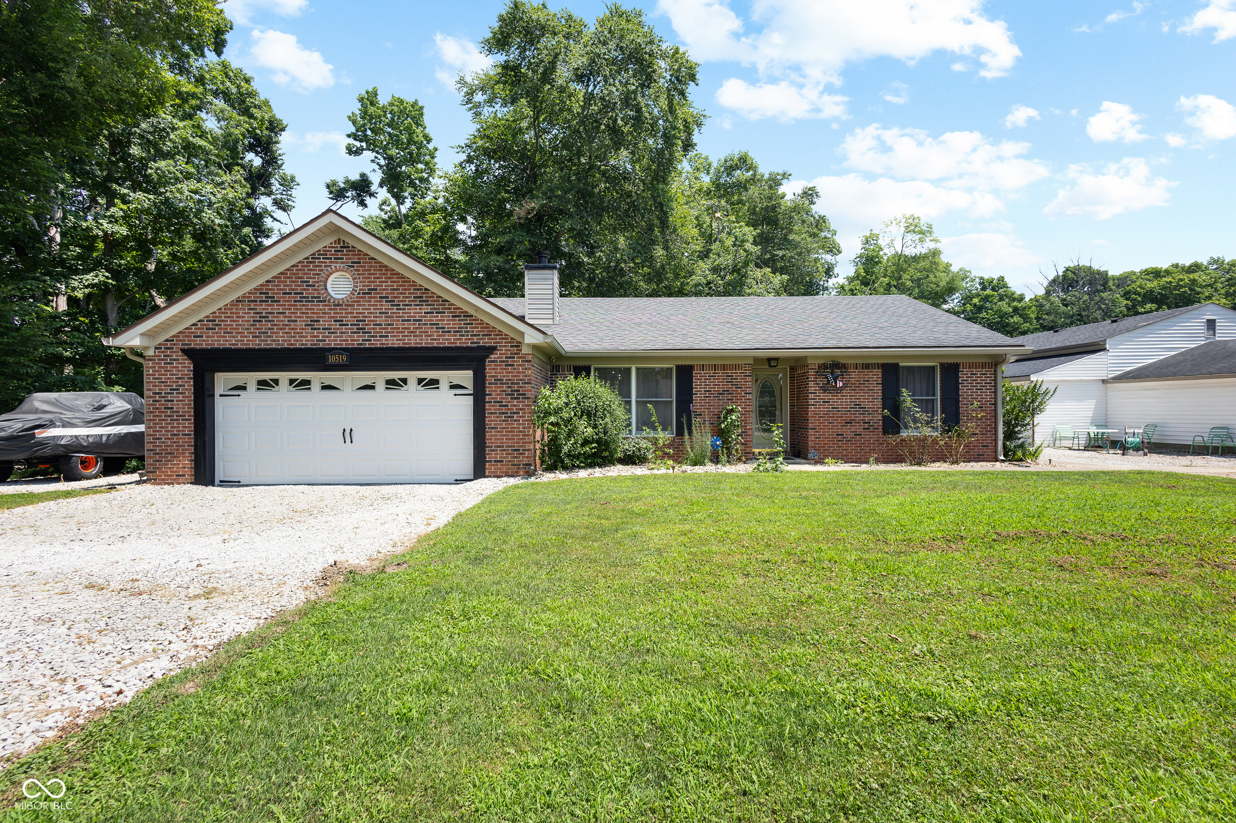 Property Photo: 10519 N Antioch Road IN 46158