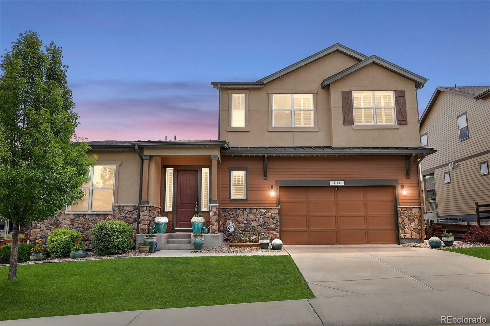 Property Photo: 436 Sage Grouse Circle CO 80109