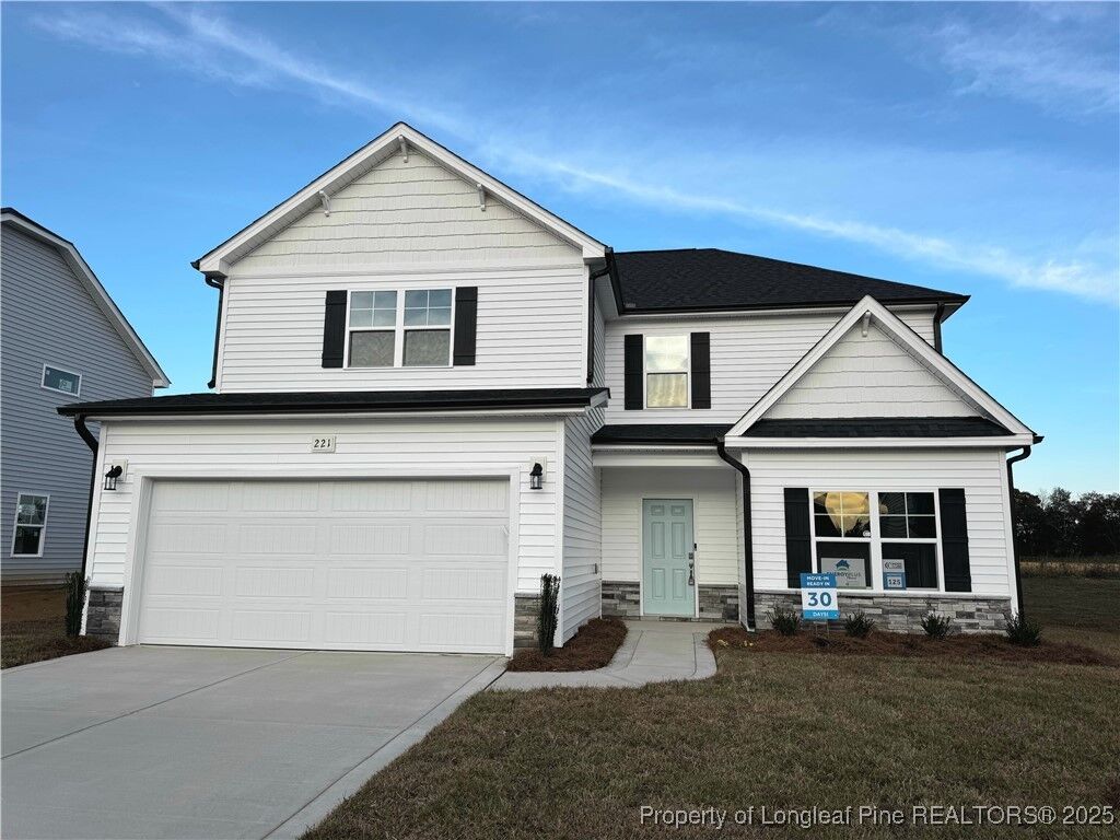 Property Photo:  221 Meadow Sage (Lot 125) Street  NC 28376