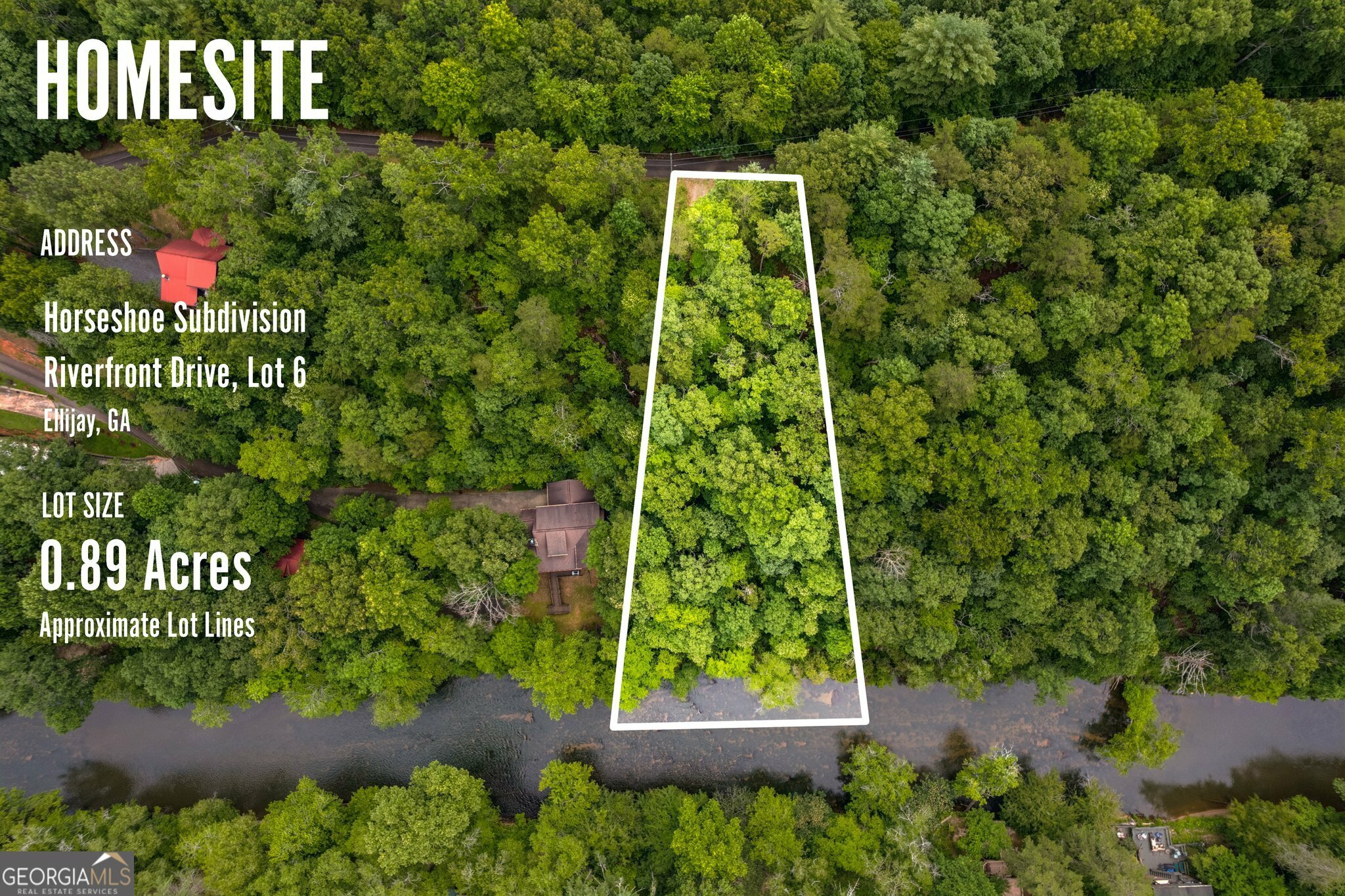 Property Photo: Lot 6 Riverfront Drive GA 30536