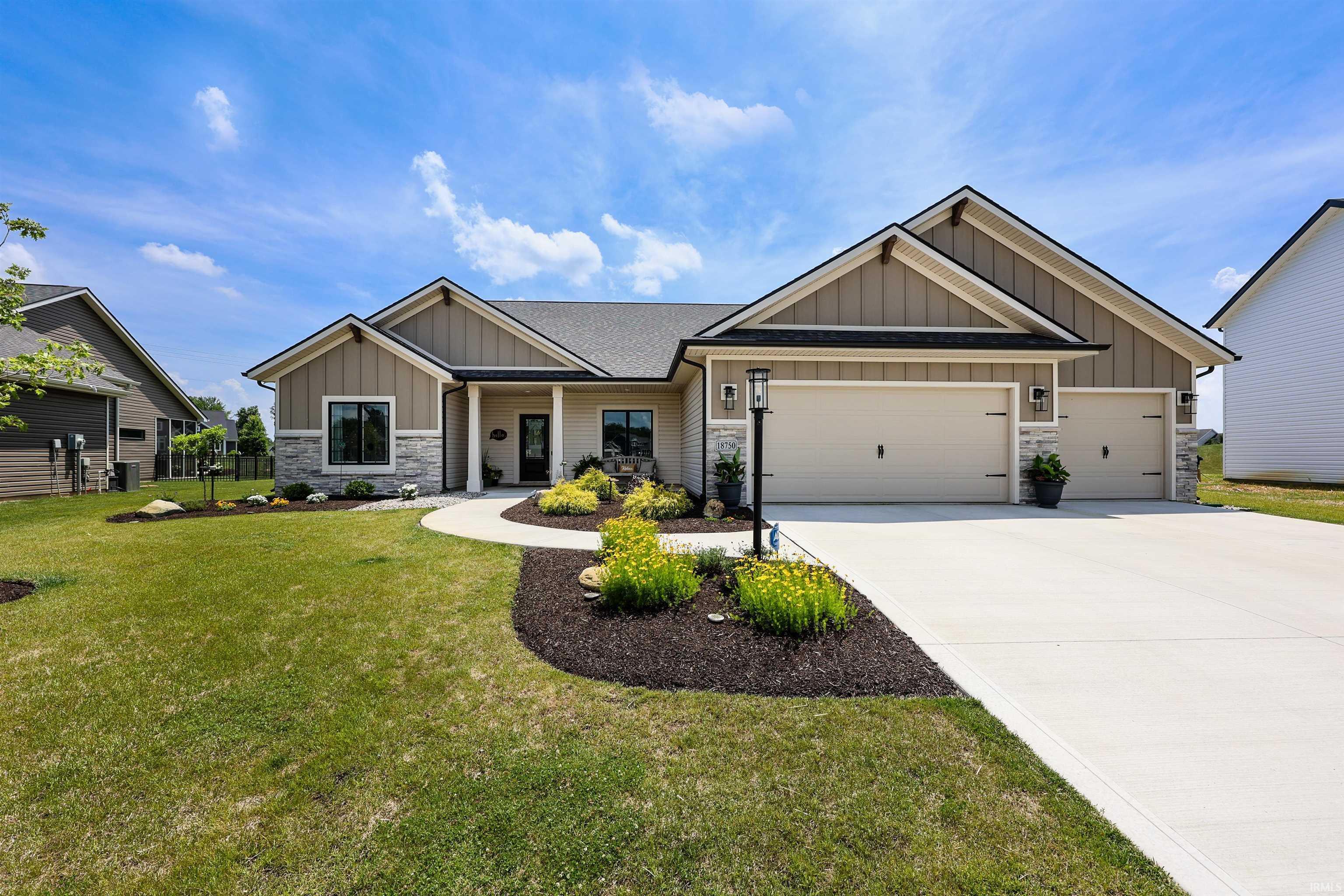 Property Photo:  18750 Eisley Cove  IN 46706 
