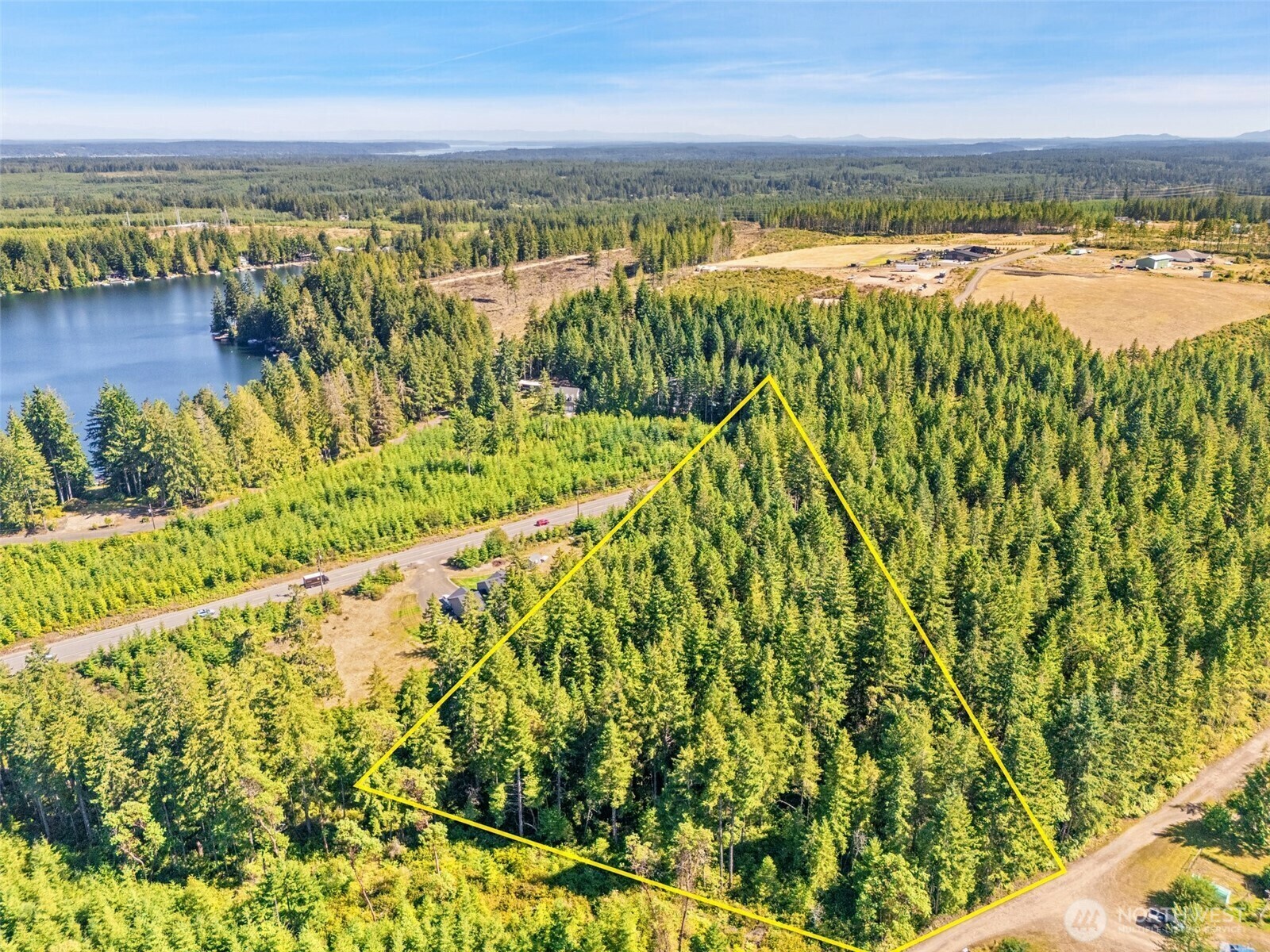 Property Photo: 0 Tr 2 E Mason Lake Road WA 98546