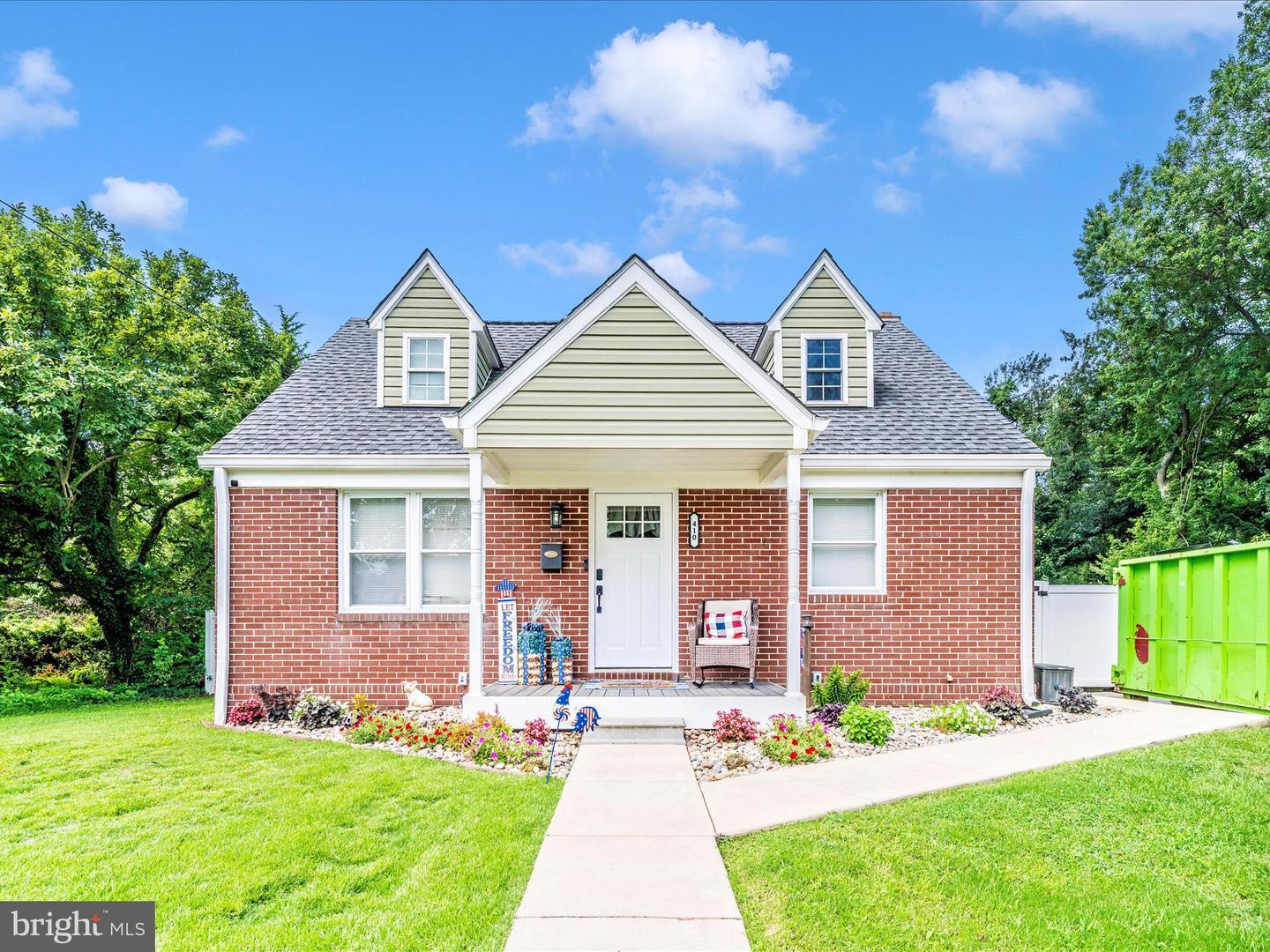 Property Photo: 410 Melrose Avenue MD 21061