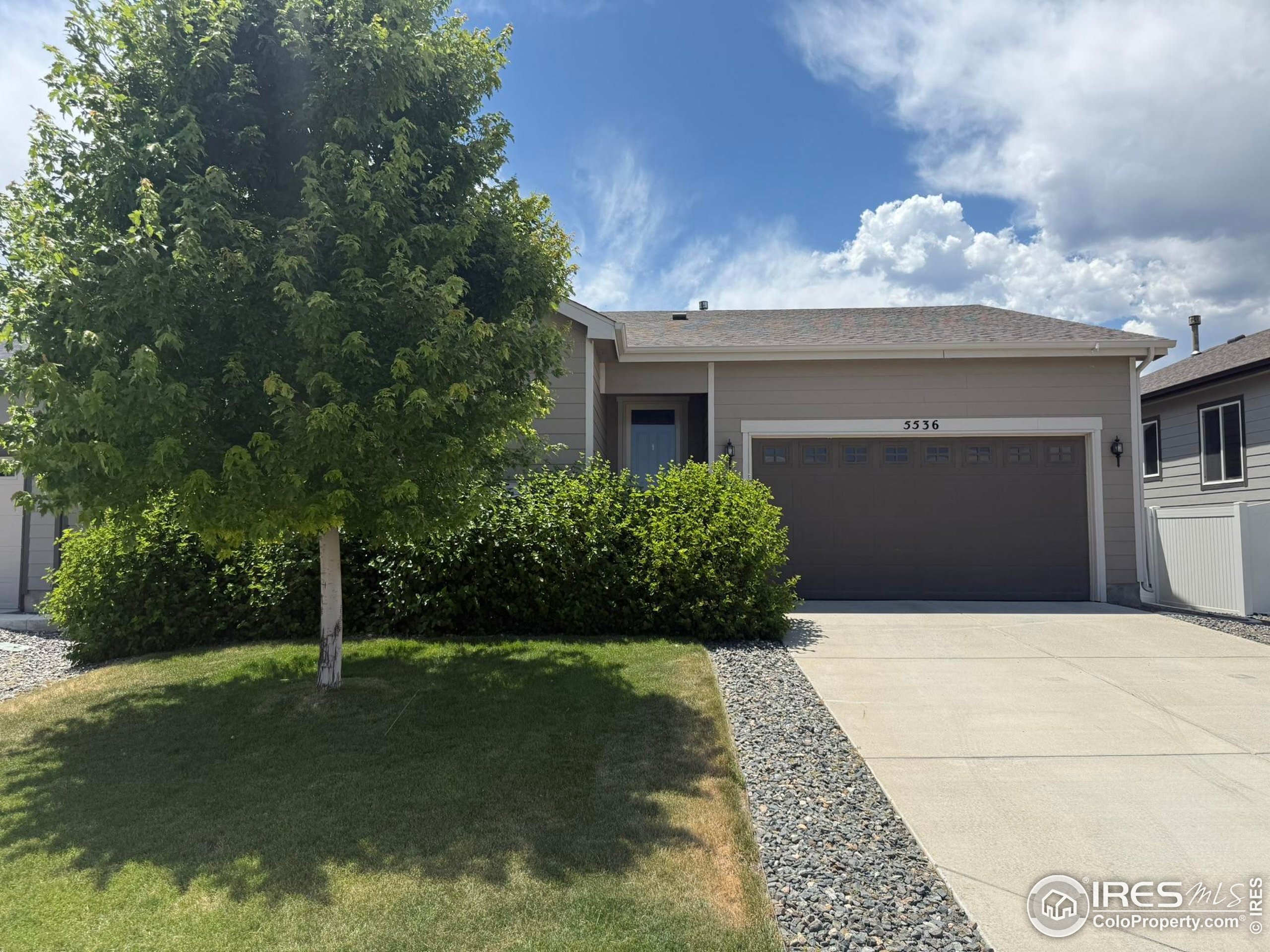Property Photo: 5536 Bexley Dr CO 80550