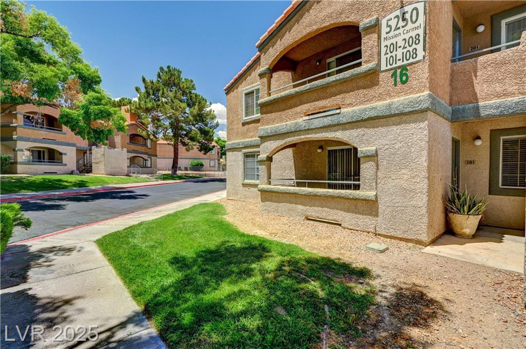 Property Photo: 5250 Mission Carmel Lane 101 NV 89107