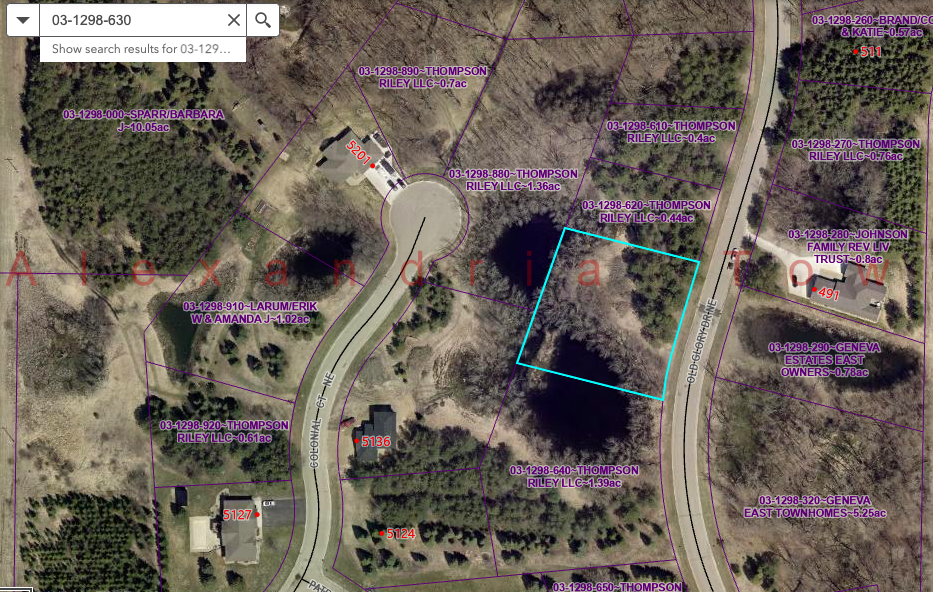 Property Photo:  Lot 18 Block 2 Old Glory Drive NE  MN 56308 