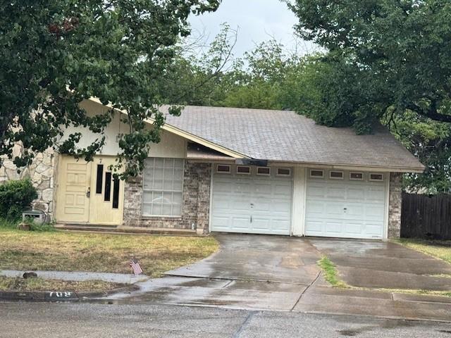 Property Photo:  709 Fouts Drive  TX 75061 