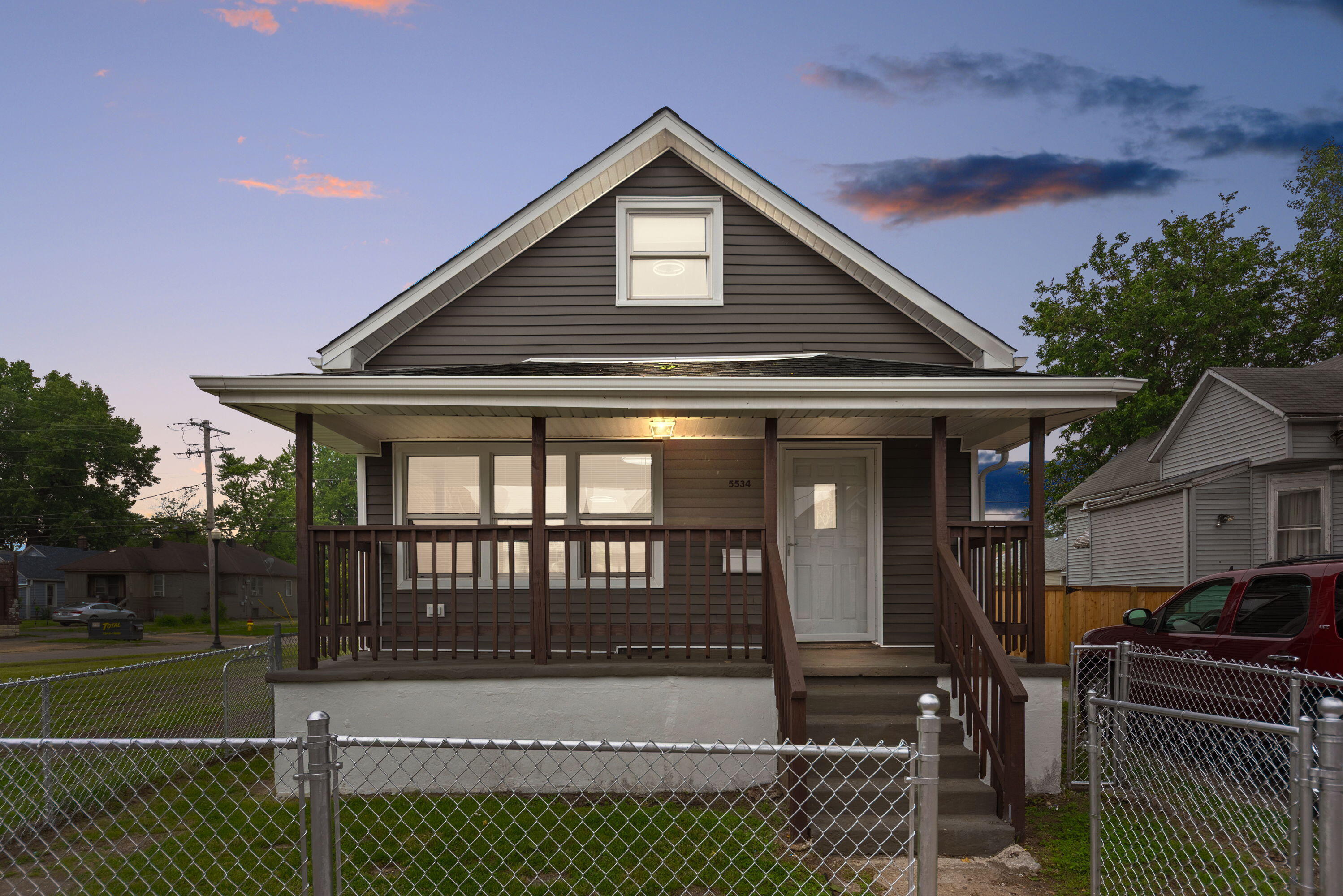 Property Photo: 5534 Beall Street IN 46320
