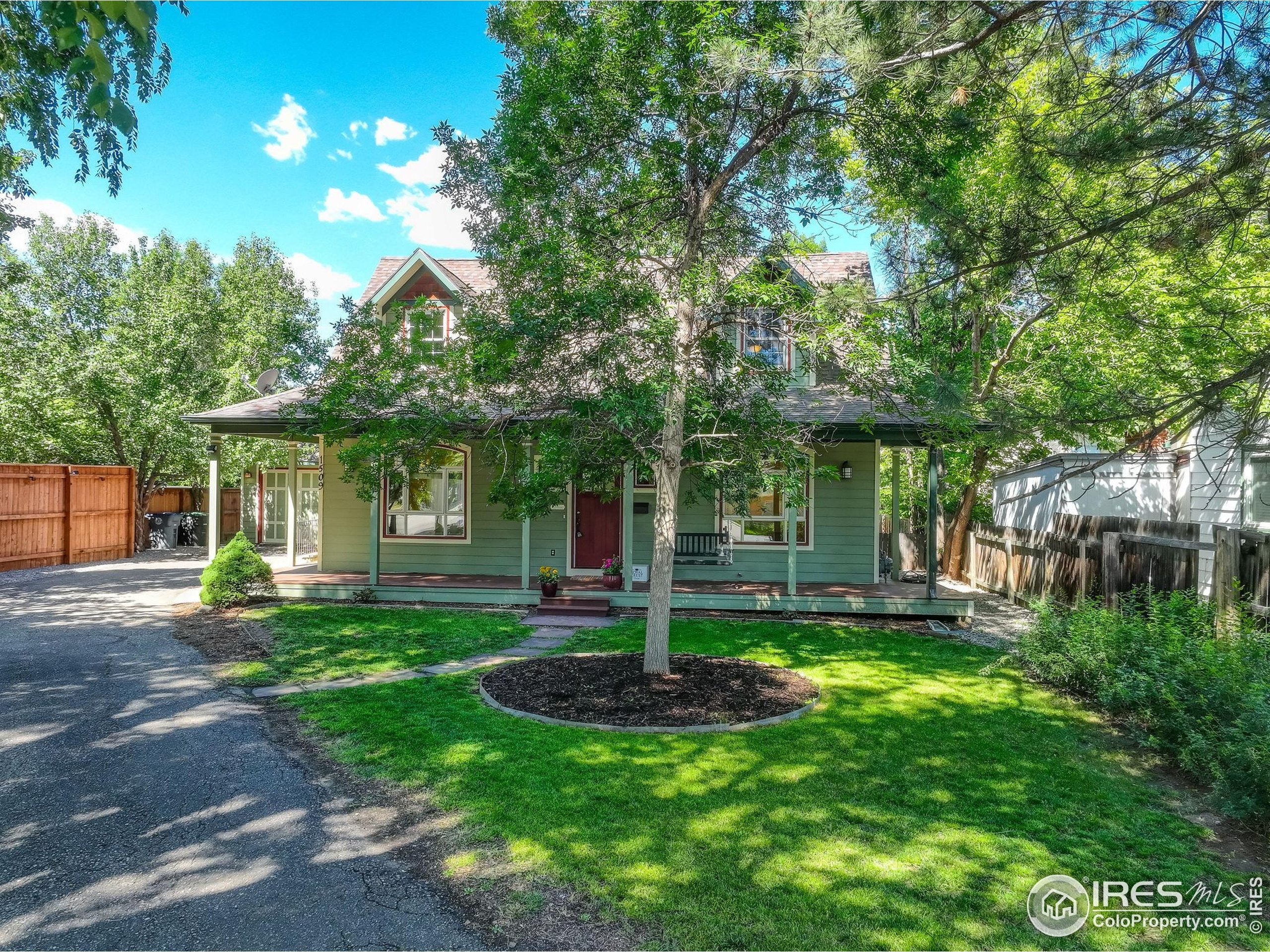Property Photo: 1509 Pratt St CO 80501