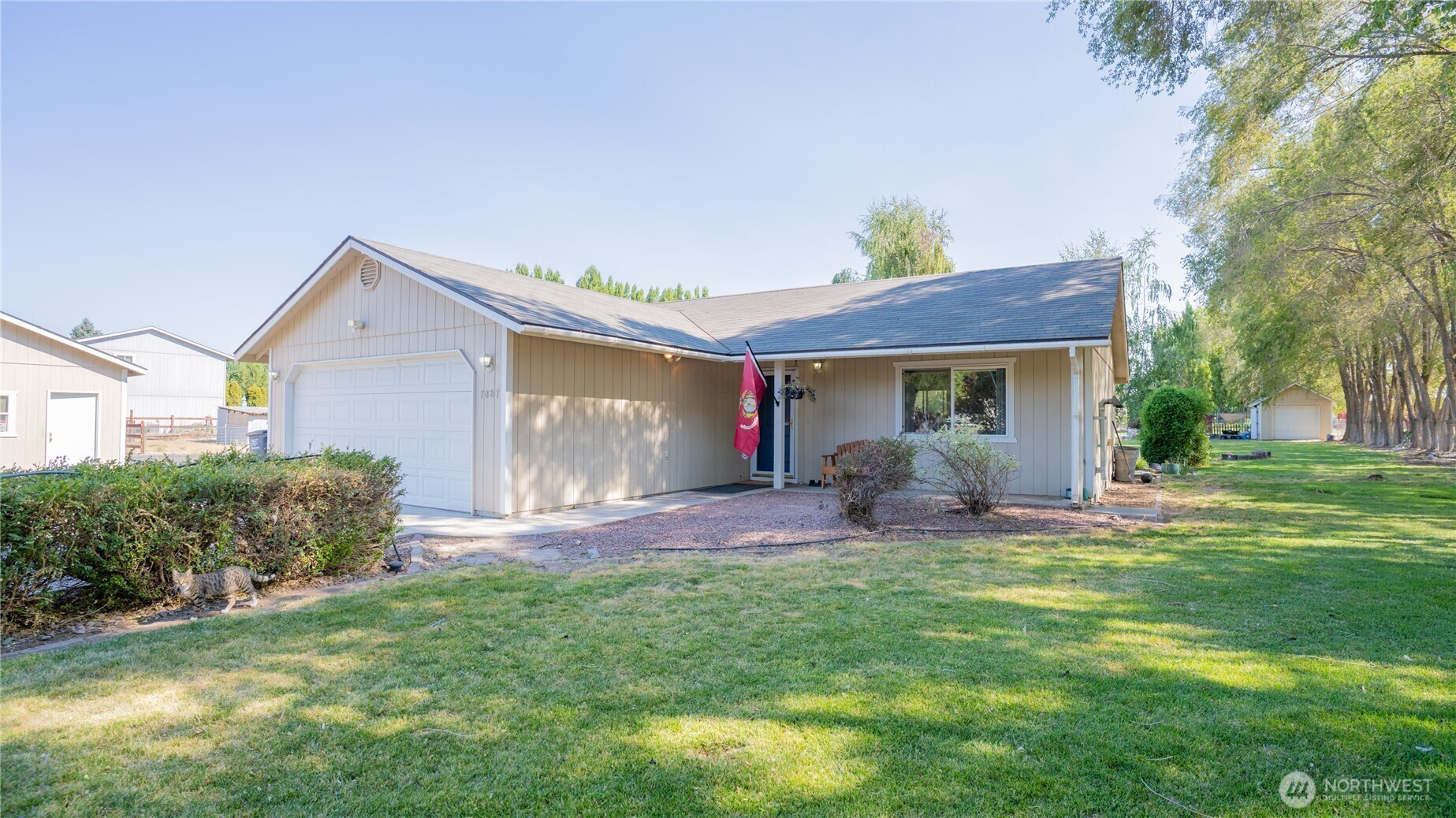Property Photo:  7887  Dahl Road NE  WA 98837 