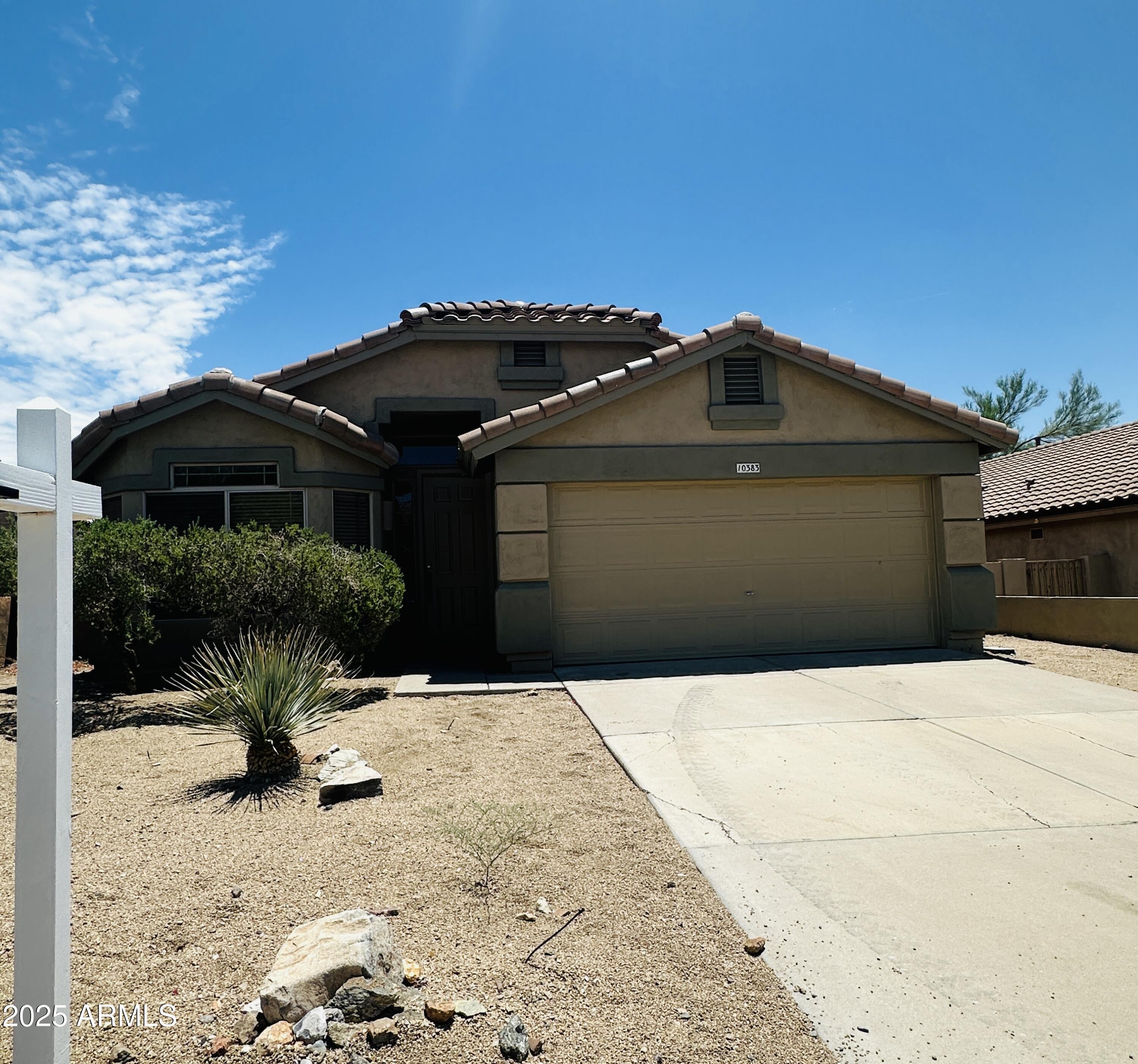 Property Photo: 10383 E Saltillo Drive AZ 85255