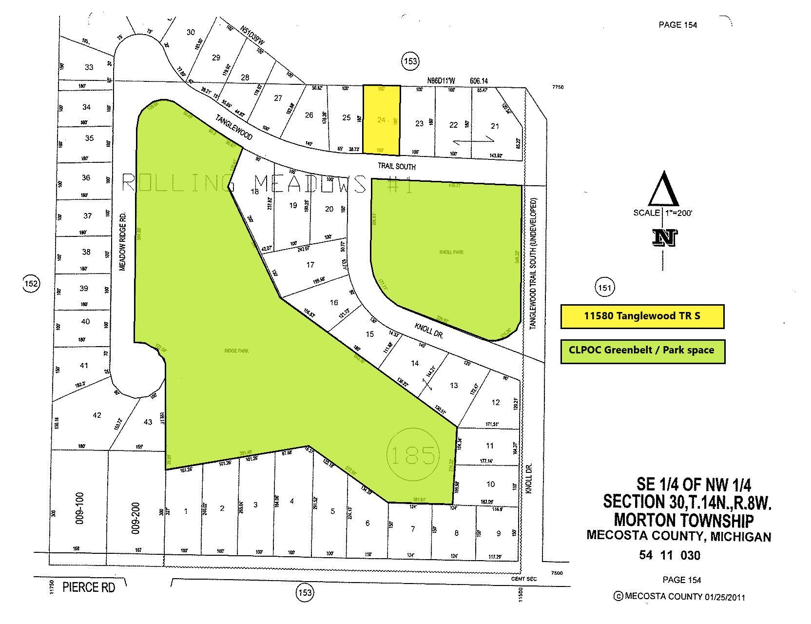 Property Photo: 11580 Tanglewood Trail S. #24 MI 49346