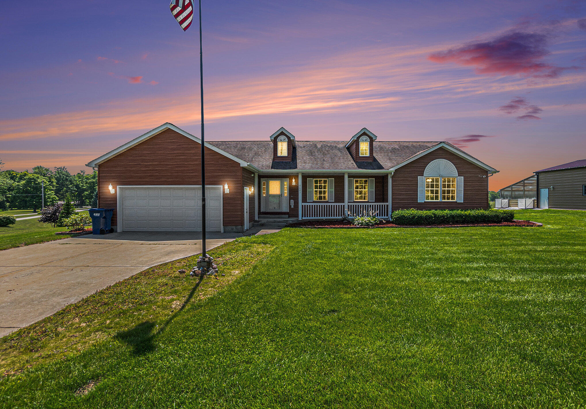 Property Photo: 8683 E Hawley Road MI 49421