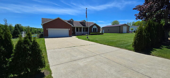 Property Photo:  8683 E Hawley Road  MI 49421 