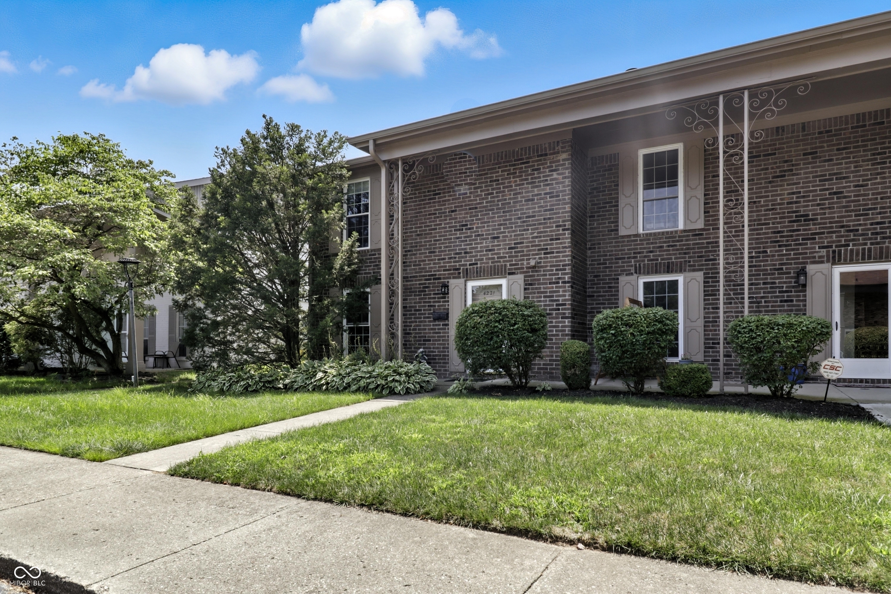 Property Photo:  4221 Dahlia Court  IN 46220 