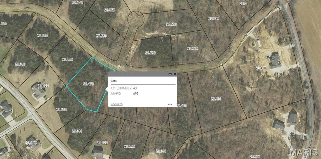 Property Photo:  (Lot #43) Scarlet Oak Loop  MO 63089 