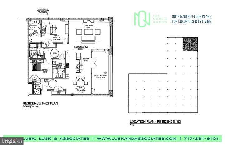 Property Photo: 101 N Queen Street 402 PA 17603