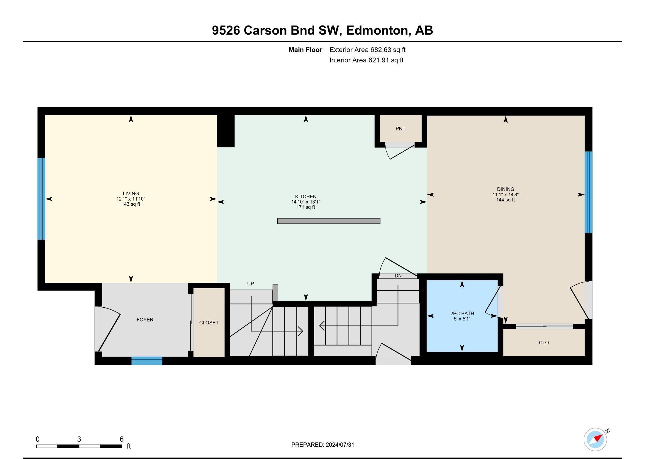 Property Photo: 9526 Carson Bend Bend SW AB T6W 5G7