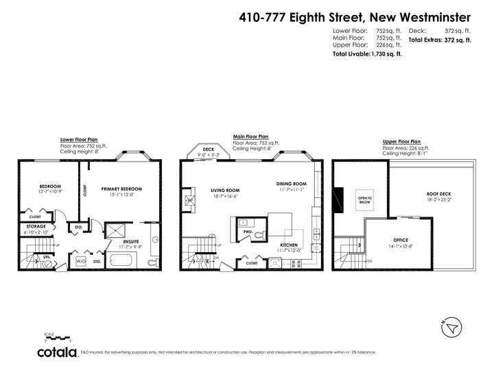 Property Photo: 777 Eighth Street 410 BC V3M 3S7