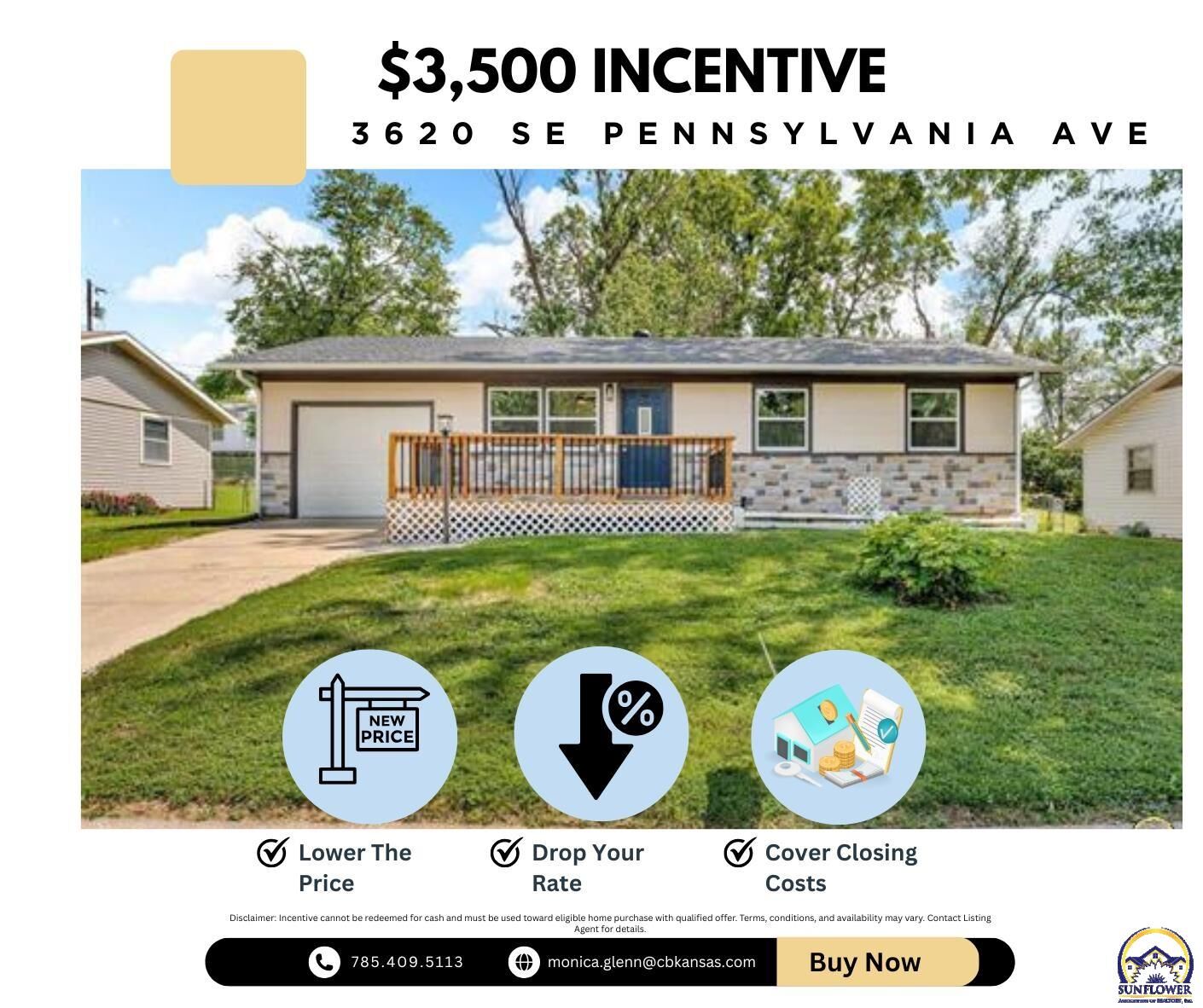 Property Photo:  3620 SE Pennsylvania Ave  KS 66605 