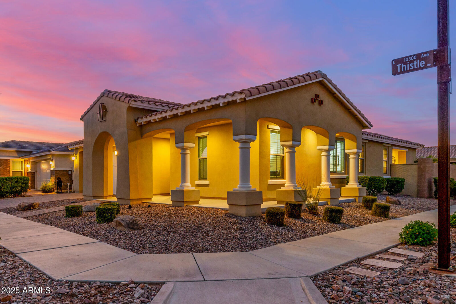 Property Photo:  10308 E Thistle Avenue  AZ 85212