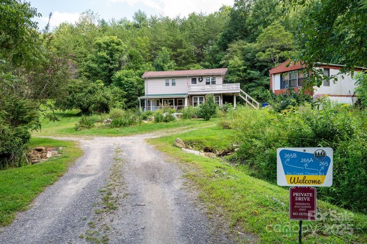 Property Photo:  265 Dix Creek Chapel Road  NC 28806 