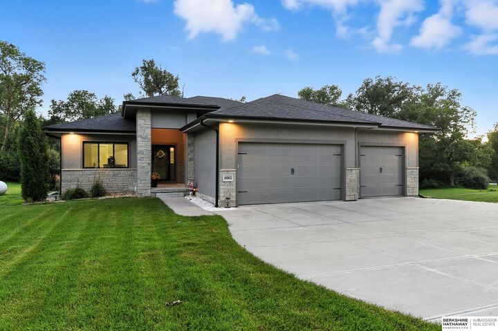 Property Photo: 6063 Glen Oaks Drive NE 68023