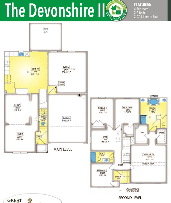 Property Photo: 147 Hunter Ridge Drive Lot 70 SC 29316