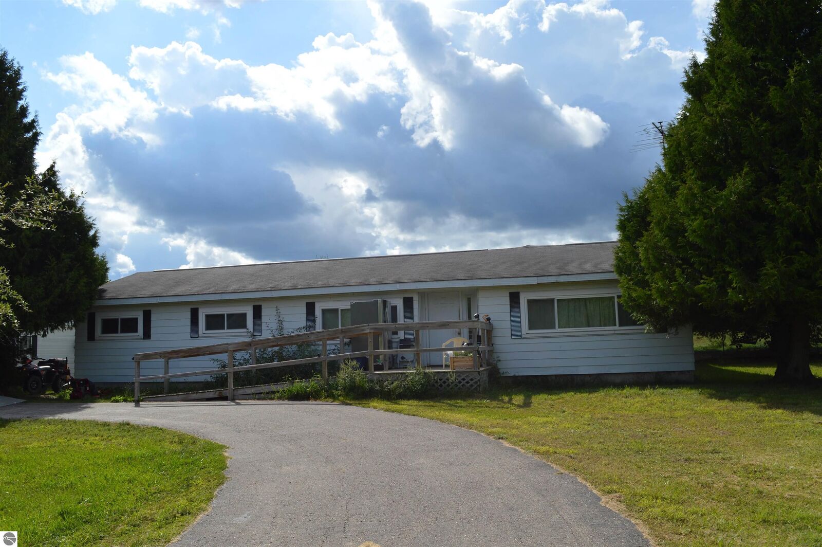 Property Photo:  1167 NE Rosenberg Road  MI 49646 